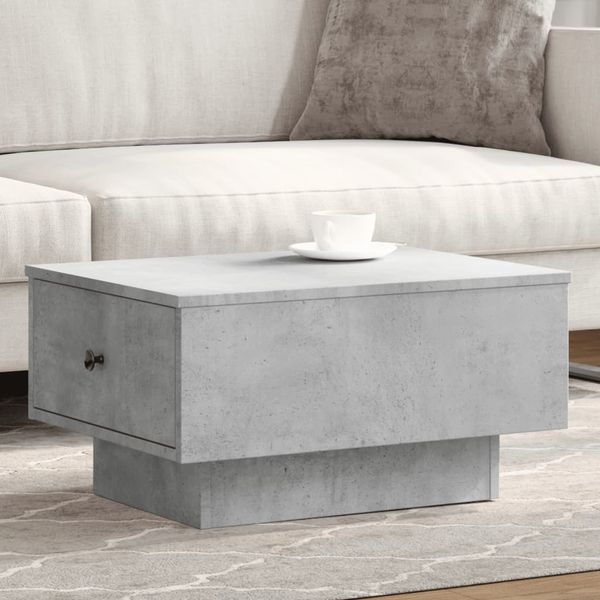 vidaXL Couchtisch Betongrau 60x45x31 cm Holzwerkstoff 848083