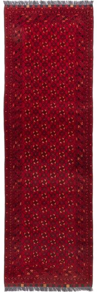 Läufer Afghan - Buchara - 273 x 86 cm - rot