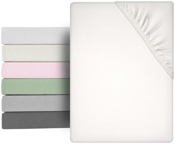 Beautex Spannbettlaken Mikrofaser Spannbetttuch Bettlaken, Premium Mikrofaser, Größe und, Microfaser, Gummizug: rundum, (1 Stück)
