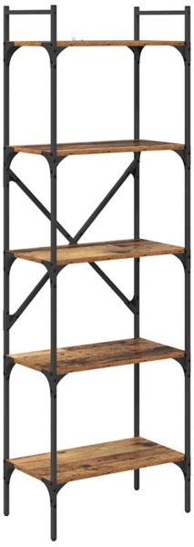 vidaXL Bücherregal Altholz 56 x 32 x 174 cm Holzwerkstoff 882146