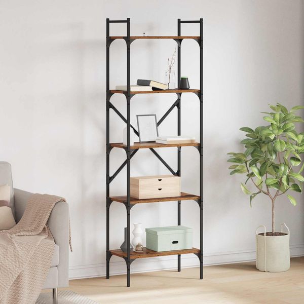 vidaXL Bücherregal Altholz 56 x 32 x 174 cm Holzwerkstoff 882146