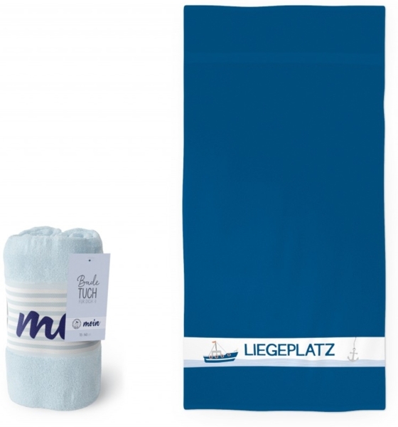 Strandtuch Badetuch Duschtuch Handtuch 70x140 la vida LIEGEPLATZ 379821