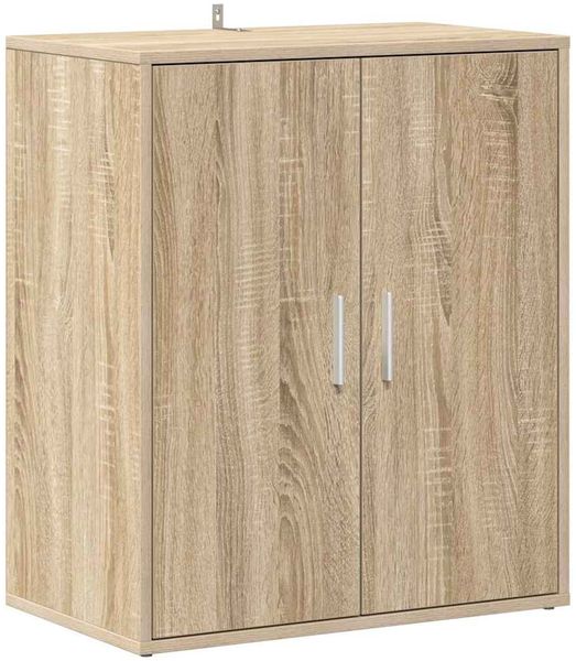 Schuhschrank, Schuhkipper für Flur, modern Sonoma-Eiche 60x35x70 cm Holzwerkstoff
