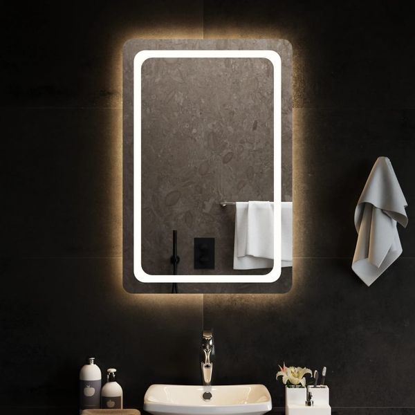 vidaXL LED-Badspiegel 60x90 cm 3154099