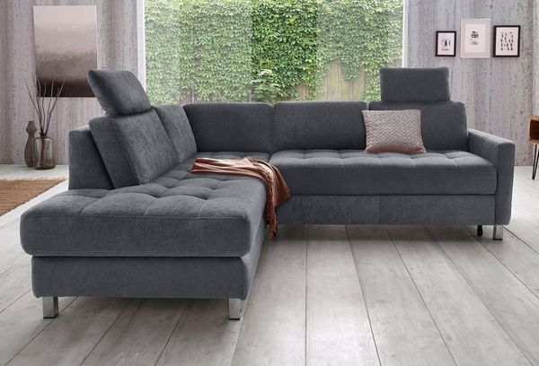sit&more Ecksofa Pablo L-Form, wahlweise mit Bettfunktion