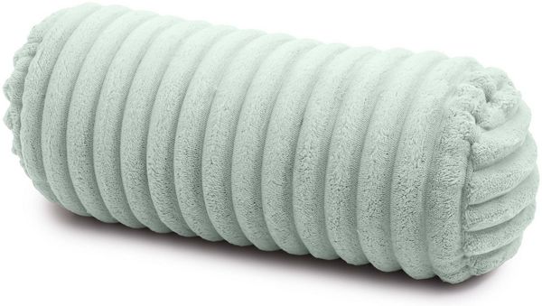 Amilian Nackenrolle 40x15 cm mit Bezug - Kissenrolle - Dekokissen Rolle, Kopfstütze, Nackenstütze mit Bezug, ideal als Kissen, Dekokissen, Sofakissen, Nackenstützrolle, Sofakissen, Lagerungskissen, Schlafkissen