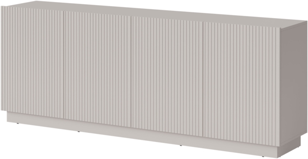 Kommode Liwerio 200 4D (Farbe: Cashmere)