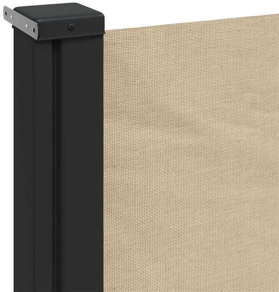 vidaXL Seitenmarkise Ausziehbar Beige 117x300 cm 4004285 Bild 7