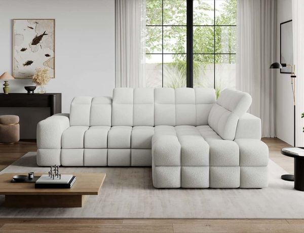 Ecksofa Bronon mit Schlaffunktion und Bettkasten | Eltap | Paolli