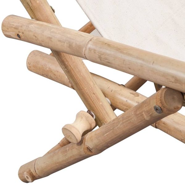 vidaXL Liegestuhl Bambus 41893 Bild 5