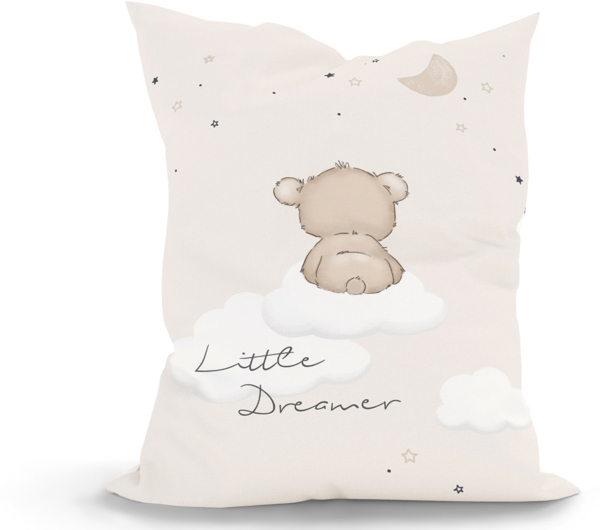 Green Bean® Kinder Sitzsack Little Dreamer 100x135cm mit 270 Liter hochwertiger EPS Perlen Füllung und waschbarem Motiv Wechsel-Bezug aus 100% Baumwoll