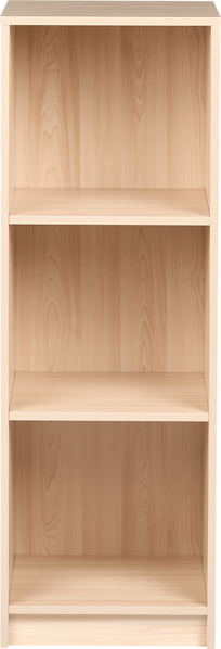 Bücherregal mit 3 Ebenen ZEHNA 117 cm Hellbraun Bild 4