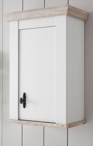 Küche Hängeschrank Rovola in Pinie weiß Landhaus 55 x 85 cm