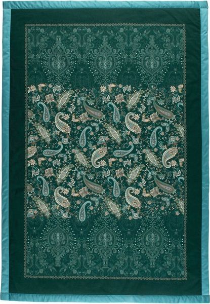 Bassetti Granfoulard Plaid Decke Wohndecke Monnalisa V1 grün 135x190
