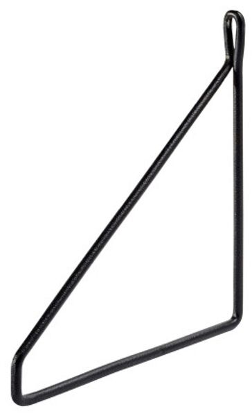 Dolle Regalträger Fil 21 x 21 x 0,6 cm schwarz Alu