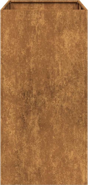 vidaXL Pflanzkübel Rostig 40x80x80 cm Wetterfester Stahl 860779 Bild 3
