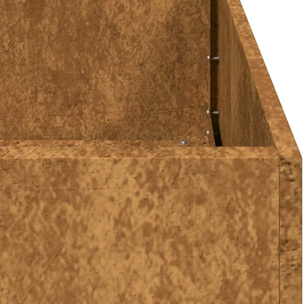 vidaXL Pflanzkübel Rostig 40x80x80 cm Wetterfester Stahl 860779 Bild 8