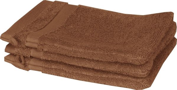 SCHÖNER WOHNEN-Kollektion Waschhandschuh Cuddly, (Set, 3-St), schnell trocknende Airtouch-Qualität