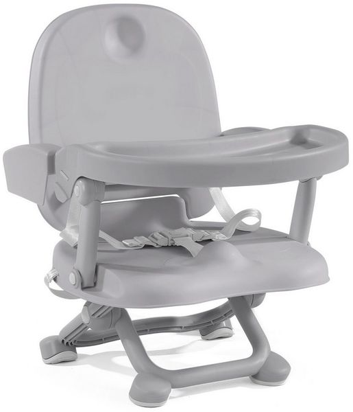 OUNUO Kinderstuhl Sitzerhöhung Baby Tragbar Stuhl Booster Sitz mit Tablett Klappbar