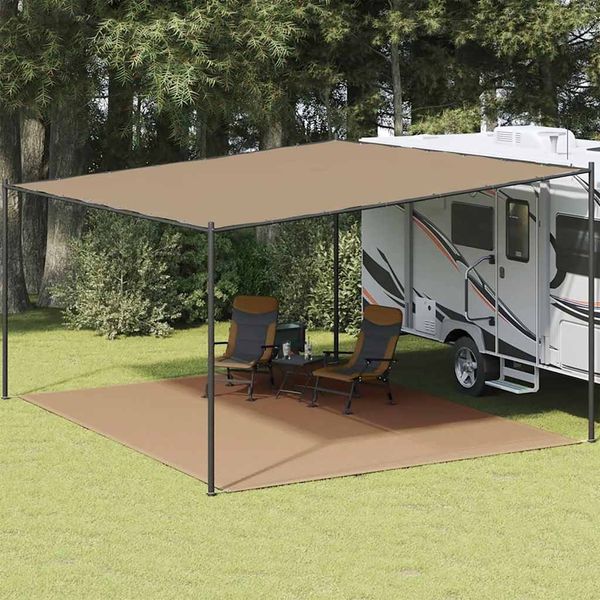 vidaXL Zeltteppich 400x500 cm Taupe 310752