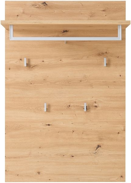 Garderoben-Set >Bari< (4-teilig) Schilfgrün / Eiche - 158x200x38cm (BxHxT) Bild 6