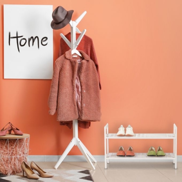 3 x Schuhregal stapelbar weiß 10038304 Bild 2