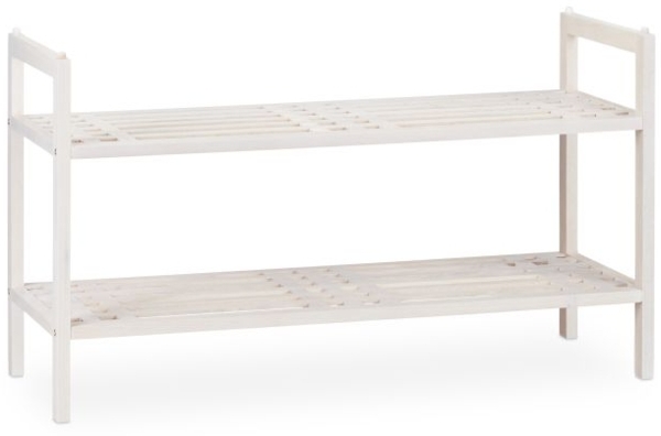 3 x Schuhregal stapelbar weiß 10038304 Bild 10