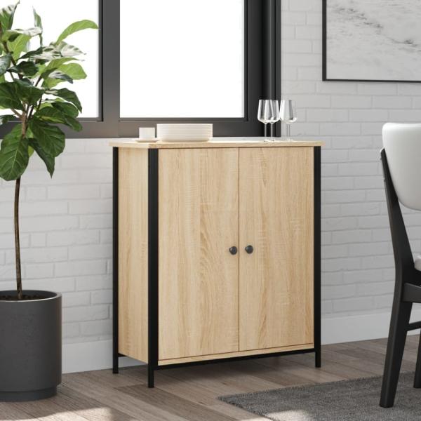 vidaXL Sideboard Sonoma-Eiche 70x30x80 cm Holzwerkstoff 835535