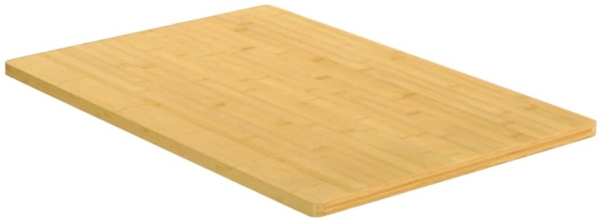 vidaXL Tischplatte, Bambus lackiert, 40 x 60 x 1,5 cm