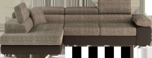 Anton, Ecksofa, Eckcouch, Beige