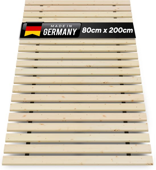 TUGA - Holztech Marken Rollrost Lattenrost 80x200cm 300kg Bettrost