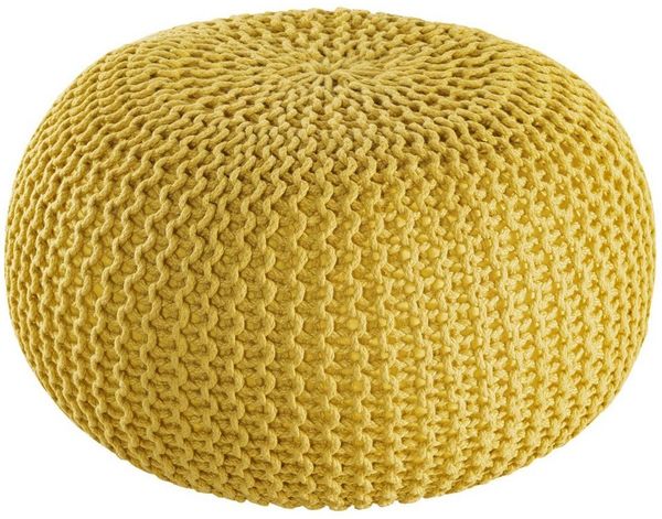 Amagohome Sitzhocker Pouf Outdoor ø 55 o. 45cm Bodenkissen Sitzpouf Hocker wetterfest pfleg