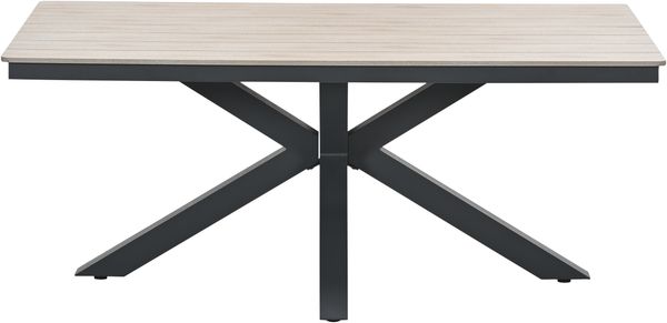 Gardissimo ARMATI Nonwood Alu-Gartentisch Gartenmöbel 180cm (eckig)