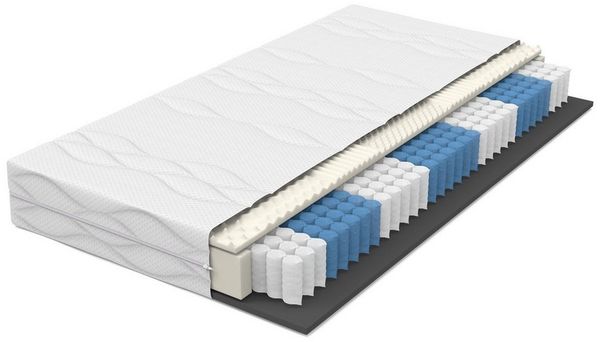Taschenfederkernmatratze Luxusmatratze Matratze, 7-Zonen Federkernmatratze Matratzen, KLAM HOME, 20 cm hoch, (20 cm hoch, Ergonomisches Design, beidseitig nutzbar), Atmungsaktive Matratze, Härtegrad H3/H4
