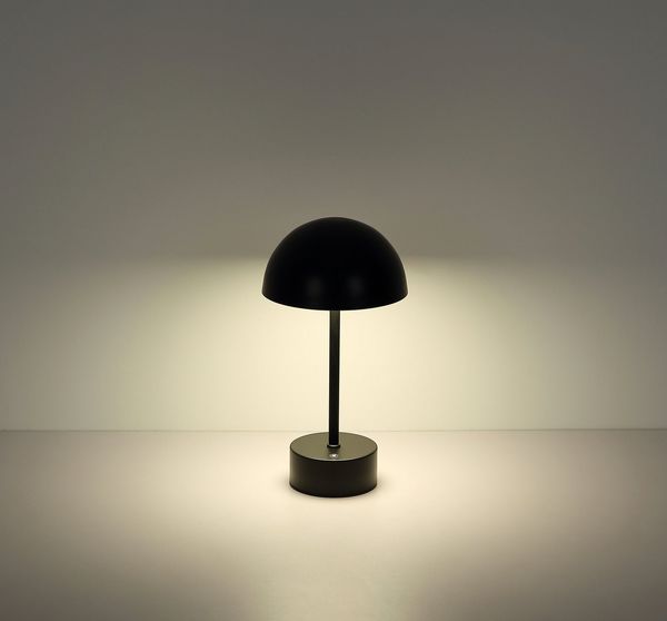 OTTO home LED Tischleuchte Briia - Akku Tischleuchte mit CCT, LED fest integriert, warmweiß - kaltweiß, Touchdimmer, CCT, USB, Akkulampe, dimmbar, warmweiß - kaltweiß
