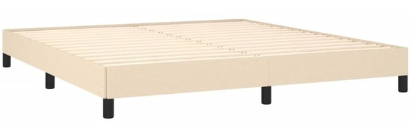 Bettgestell Creme 180×200 cm Stoff [346741] Bild 4