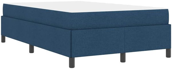 vidaXL Boxspringbett Blau 120 x 190 cm Stoff 3398849 Bild 7