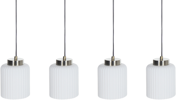 Hängeleuchte CAUDELO Metall Schwarz