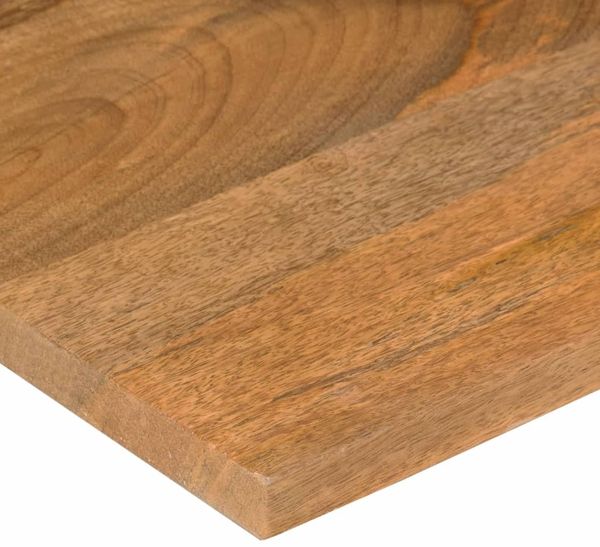 vidaXL Schreibtischplatte mit Aussparung 80x60x2,5 cm Massivholz Mango 370214 Bild 6