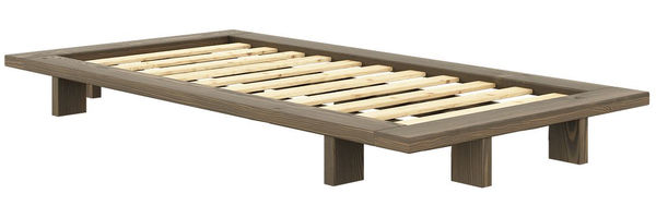 Karup Design Bettgestell Bettgestell JAPAN BED Futonbett aus FSC®-zertifiziertem Massivholz (Mit Lattenrost), zeitlos, bequem & in mehreren Farben und Größen erhältlich