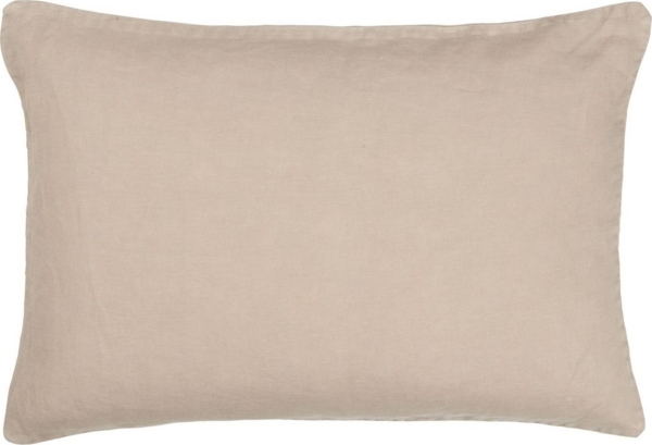 Kissenhülle Kissenbezug Leinen Hellgrau 60x40cm Ib Laursen 6201-44