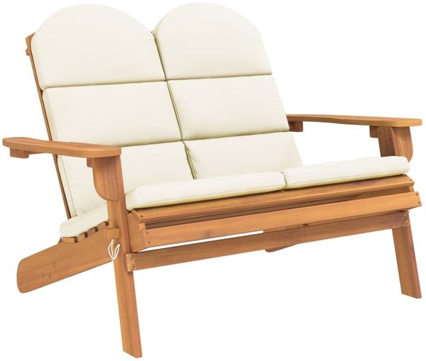 vidaXL 3-tlg. Garten-Lounge-Set Adirondack Massivholz Akazie 3152134 Bild 5