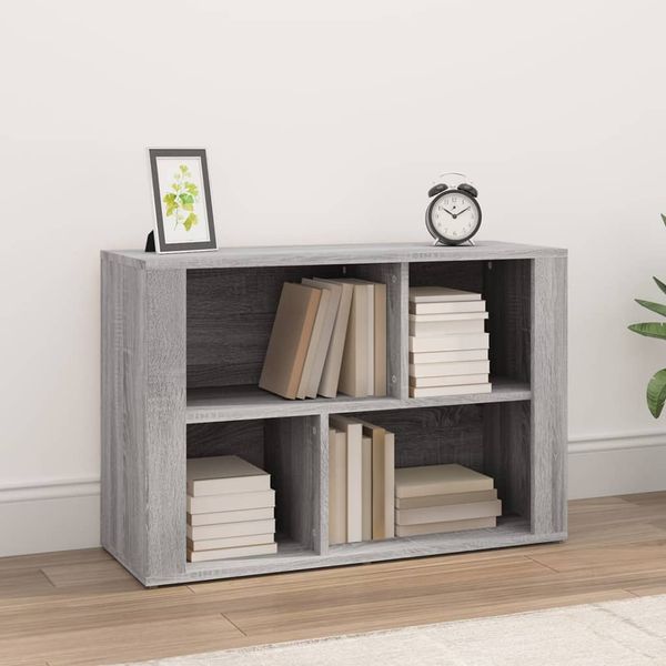 vidaXL Sideboard Grau Sonoma 80x30x54 cm Holzwerkstoff 819482