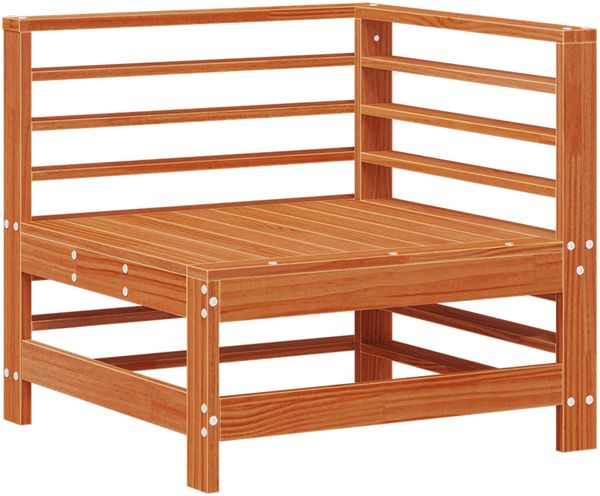 vidaXL Garten-Lounge-Set 7 pcs Wachsbraun Massives Kiefernholz 3418106 Bild 3