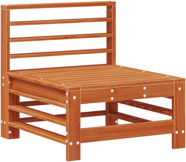vidaXL Garten-Lounge-Set 7 pcs Wachsbraun Massives Kiefernholz 3418106 Bild 4