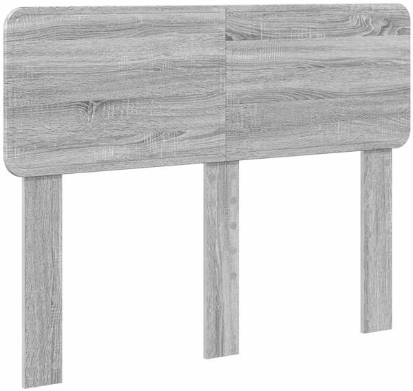 vidaXL Bettrahmen Graues Sonoma 120 x 190 cm Holzwerkstoff 3412211 Bild 7