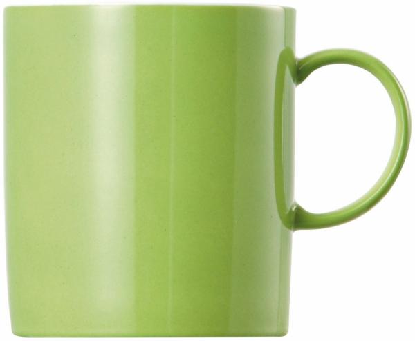 Thomas Sunny Day Becher mit Henkel, Kaffeetasse, Porzellan, Apple Green, Spülmaschinenfest, 300 ml, 15505