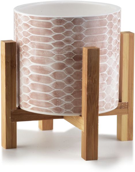 Übertopf Keramik MONDEX AVA 16,2 x 16,5 cm beige 1 Stück