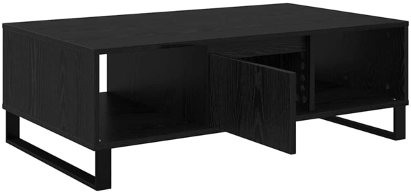 vidaXL Couchtisch Schwarz Eichen-Optik 104 x 60 x 35 cm Holzwerkstoff 882594 Bild 4