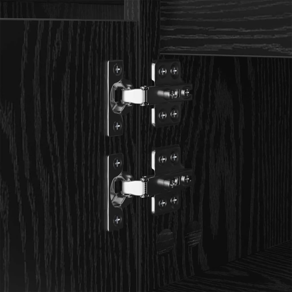 vidaXL Couchtisch Schwarz Eichen-Optik 104 x 60 x 35 cm Holzwerkstoff 882594 Bild 8